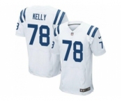 Nike Indianapolis Colts #78 Ryan Kelly White Men's Stitched NFL Elite Jersey