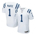 nike nfl indianapolis colts #1 mcafee white[Elite]