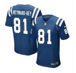 nike nfl indianapolis colts #81 heyward-bey blue[Elite]