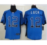 nike nfl jerseys indianapolis colts #12 luck blue[Elite drift fashion]