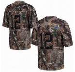 nike nfl jerseys indianapolis colts #12 luck camo[Elite 50th Patch]
