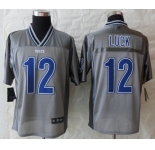 nike nfl jerseys indianapolis colts #12 luck grey[Elite vapor]