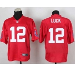 nike nfl jerseys indianapolis colts #12 luck red[Elite]