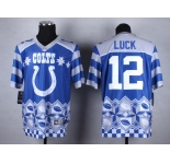 nike nfl jerseys indianapolis colts #12 luck[Elite Style Noble Fashion]