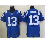 nike nfl jerseys indianapolis colts #13 hilton blue[Elite]