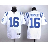 nike nfl jerseys indianapolis colts #16 dorsett white[Elite]