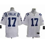 nike nfl jerseys indianapolis colts #17 collie white[elite]
