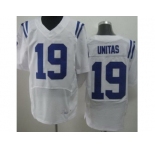 nike nfl jerseys indianapolis colts #19 unitas white[Elite]
