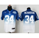 nike nfl jerseys indianapolis colts #34 richardson blue-white[Elite drift fashion][second version][30th anniversary]
