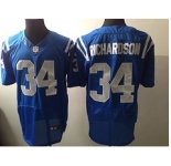 nike nfl jerseys indianapolis colts #34  richardson blue[Elite]
