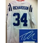 nike nfl jerseys indianapolis colts #34 richardson white[Elite signature]