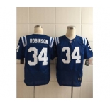 nike nfl jerseys indianapolis colts #34 robinson blue[Elite][robinson]
