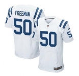 nike nfl jerseys indianapolis colts #50 freeman white[Elite][freeman]