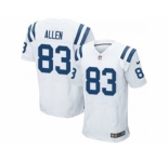 nike nfl jerseys indianapolis colts #83 dwayne allen white[Elite]