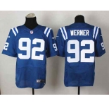 nike nfl jerseys indianapolis colts #92 werner blue[Elite][werner]