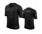 Indianapolis Colts #23 Kenny Moore Black 2020 Salute to Service Limited Jersey