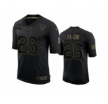 Indianapolis Colts #26 Rock Ya-Sin Black 2020 Salute to Service Limited Jersey