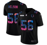 Indianapolis Colts #56 Quenton Nelson Men's Nike Multi-Color Black 2020 NFL Crucial Catch Vapor Untouchable Limited Jersey