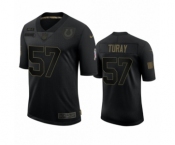 Indianapolis Colts #57 Kemoko Turay Black 2020 Salute to Service Limited Jersey