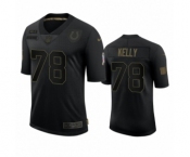 Indianapolis Colts #78 Ryan Kelly Black 2020 Salute to Service Limited Jersey