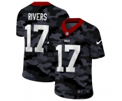 Men New Nike Indianapolis Colts #17 Rivers 2020 Nike 2ndCamo Salute to Service Limited