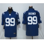 Men New Nike Indianapolis Colts #99 Buckner Blue 2020 Vapor Untouchable Limited Player