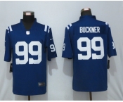 Men New Nike Indianapolis Colts #99 Buckner Blue 2020 Vapor Untouchable Limited Player