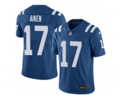Men Nike Indianapolis Colts #17 Kamar Aiken Royal Blue Team Color Vapor Untouchable Limited Player NFL Jersey
