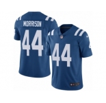 Men Nike Indianapolis Colts #44 Antonio Morrison Royal Blue Team Color Vapor Untouchable Limited Player NFL Jersey