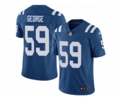 Men Nike Indianapolis Colts #59 Jeremiah George Royal Blue Team Color Vapor Untouchable Limited Player NFL Jersey