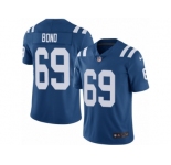 Men Nike Indianapolis Colts #69 Deyshawn Bond Royal Blue Team Color Vapor Untouchable Limited Player NFL Jersey