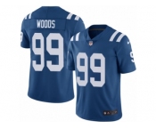 Men Nike Indianapolis Colts #99 Al Woods Royal Blue Team Color Vapor Untouchable Limited Player NFL Jersey