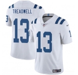 Men's Indianapolis Colts #13 Laquon Treadwell White 2025 Vapor Limited Football Stitched Jersey