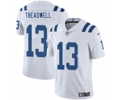 Men's Indianapolis Colts #13 Laquon Treadwell White 2025 Vapor Limited Football Stitched Jersey