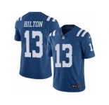 Men's Indianapolis Colts #13 T.Y. Hilton Nike Royal Color Rush Limited Jersey