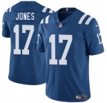 Men's Indianapolis Colts #17 Daniel Jones Blue 2025 Vapor Limited Football Stitched Jersey