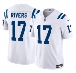 Men's Indianapolis Colts #17 Philip Rivers White 2025 F.U.S.E. Vapor Limited Football Stitched Jersey