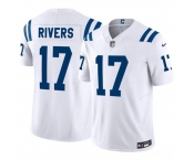 Men's Indianapolis Colts #17 Philip Rivers White 2025 F.U.S.E. Vapor Limited Football Stitched Jersey