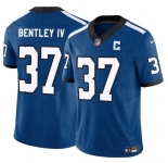 Men's Indianapolis Colts #37 Ulysses Bentley IV Blue 2025 F.U.S.E. Throwback Vapor Limited Football Stitched Jersey