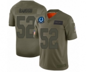 Men's Indianapolis Colts #52 Ben Banogu Limited Camo 2019 Salute to Service Football Jersey