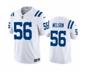 Men's Indianapolis Colts #56 Quenton Nelson White 2023 F.U.S.E Vapor Untouchable Stitched Football Jersey