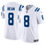 Men's Indianapolis Colts #8 Jason Bean White 2024 F.U.S.E. Vapor Limited Stitched Football Jersey