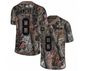 Men's Indianapolis Colts #8 Rigoberto Sanchez Limited Camo Rush Realtree Football Jersey