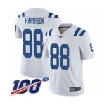 Men's Indianapolis Colts #88 Marvin Harrison White Vapor Untouchable Limited Player 100th Season Football Jersey