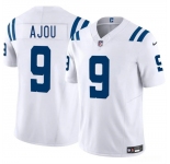 Men's Indianapolis Colts #9 Ajou Ajou White 2025 F.U.S.E. Vapor Limited Football Stitched Jersey