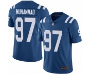 Men's Indianapolis Colts #97 Al-Quadin Muhammad Royal Blue Team Color Vapor Untouchable Limited Player Football Jersey