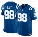 Men's Indianapolis Colts #98 Arden Key Blue 2026 F.U.S.E. Vapor Limited Football Stitched Jersey