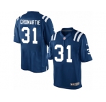 Men's Nike Indianapolis Colts #31 Antonio Cromartie Limited Royal Blue Team Color NFL Jersey
