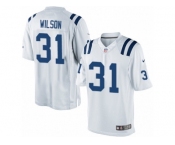 Men's Nike Indianapolis Colts #31 Quincy Wilson Limited White NFL Jersey