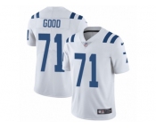 Men's Nike Indianapolis Colts #71 Denzelle Good Vapor Untouchable Limited White NFL Jersey